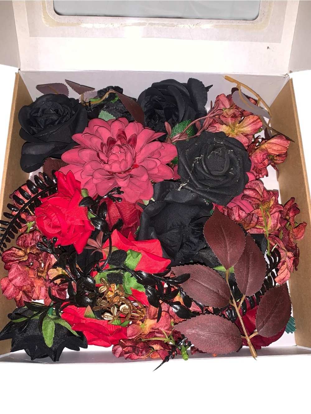 Fake Flowers DIY Wedding Bouquets Bridal Shower Table Centerpieces Cake Flowers
